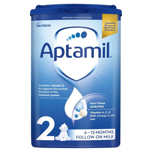 Aptamil 2 Follow On Baby Milk Formula 6-12 Months 800g (1x6) - Fame Drinks