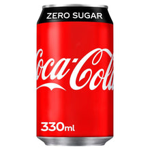 Load image into Gallery viewer, Coca-Cola Zero Sugar drink 330ml - Fame Drinks
