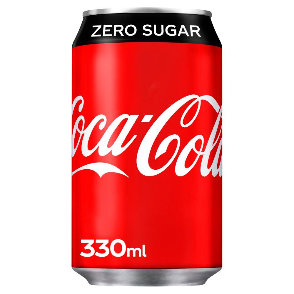 Coca-Cola Zero Sugar drink 330ml - Fame Drinks