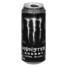 Load image into Gallery viewer, Monster Energy Ultra Black Drink 500ml (1 x 12) - Fame Drinks