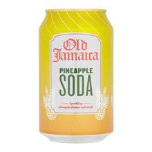 Load image into Gallery viewer, Old Jamaica Pineapple Soda soft drink 330ml - Fame Drinks