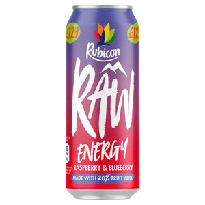 Rubicon Raw Energy 500ml (1 x 12) - Fame Drinks