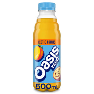 Oasis Exotic Fruits Zero drink 500ml - Fame drinks