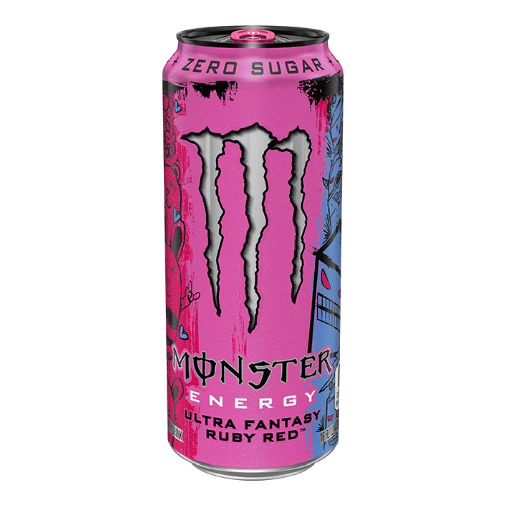 Monster Ultra Fantasy Ruby Red 500ml can - Fame Drinks
