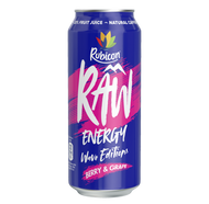 Rubicon Raw Energy Berry & Grape 500ml x 12