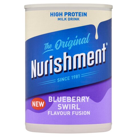 Nurishment Blueberry Swirl Flavour Fusion 400g - Fame Drinks