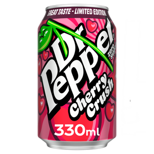 Dr Pepper Zero Sugar Cherry Crush Limited edition can 330ml - Fame drinks
