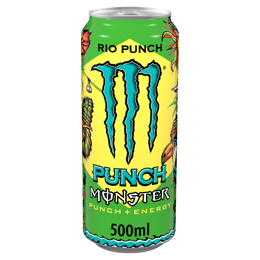 Monster Energy Drink Rio Punch 500ml- FAME DRINKS