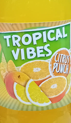 Tropical vibes citrus punch drink 300ml - fame drinks
