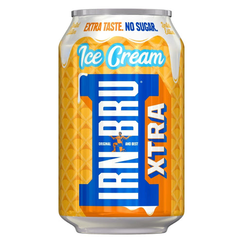 Irn Bru Xtra Ice Cream 330ml x 24 - Fame Drinks