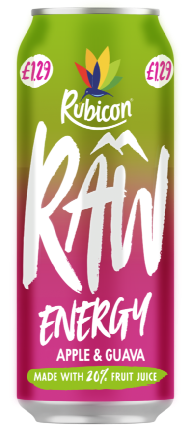 Rubicon Apple & Guava Raw Energy 500ml- Fame Drinks