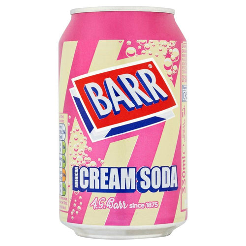 Barr Cream Soda Drink 330ml - Fame Drinks