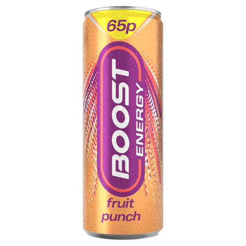 Boost Energy Fruit Punch 250ml (1 x 24) - Fame Drinks
