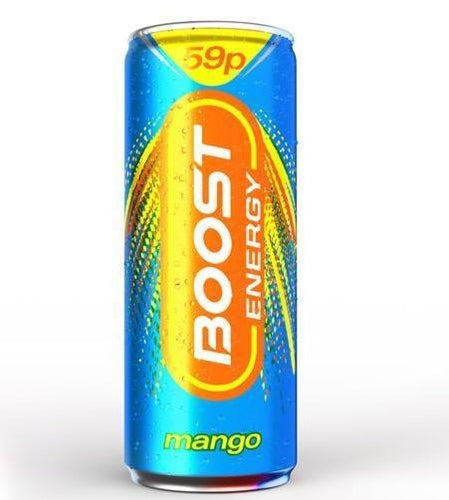 Boost Energy Mango 250ml (1x24) - Fame Drinks