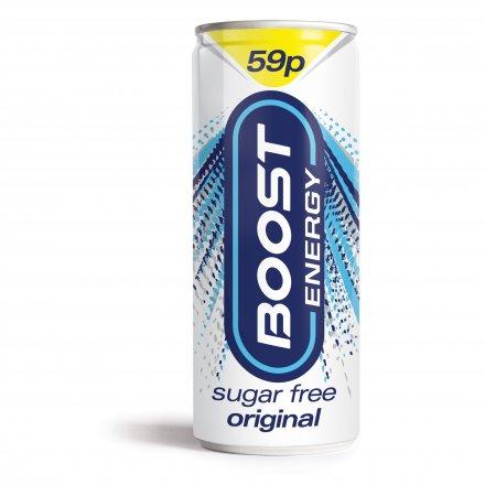 Boost Energy Sugar Free drink 250ml - Fame Drinks