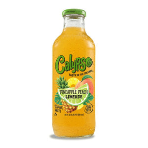 Calypso Pineapple Peach Limeade drink 473ml - Fame Drinks
