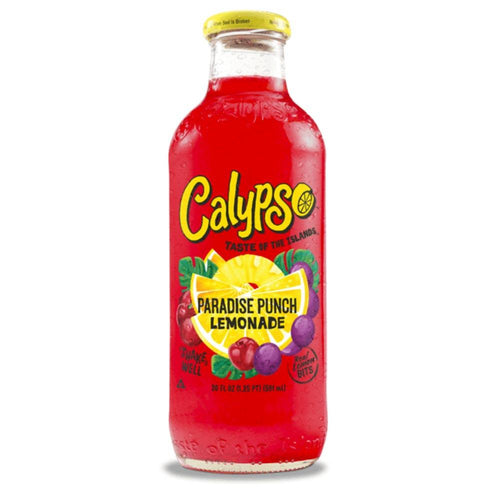 Calypso Paradise Punch Lemonade drink 473ml - Fame Drinks