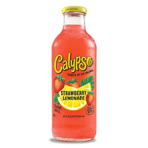 Calypso Strawberry Lemonade drink 473ml - Fame Drinks