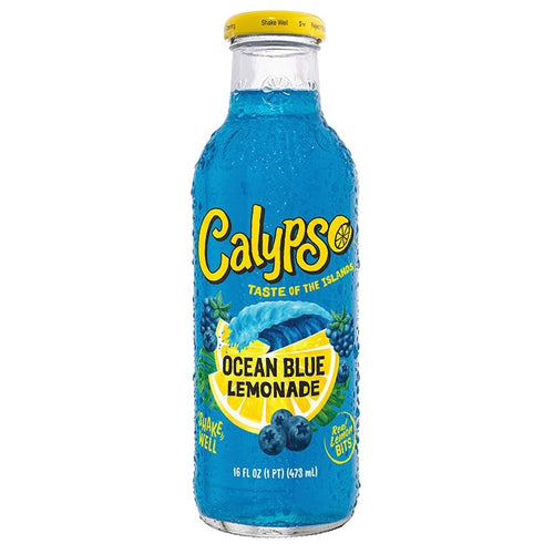 Calypso Ocean Blue Lemonade 473ml (1x12) - Fame Drinks
