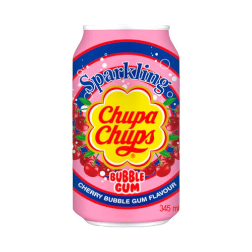 Chupa Chups Cherry Bubblegum 345ml x 24 - Fame Drinks