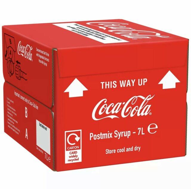 Coca Cola Postmix Syrup 7Lx1 (Original Coca Cola Bag in Box 7L x1