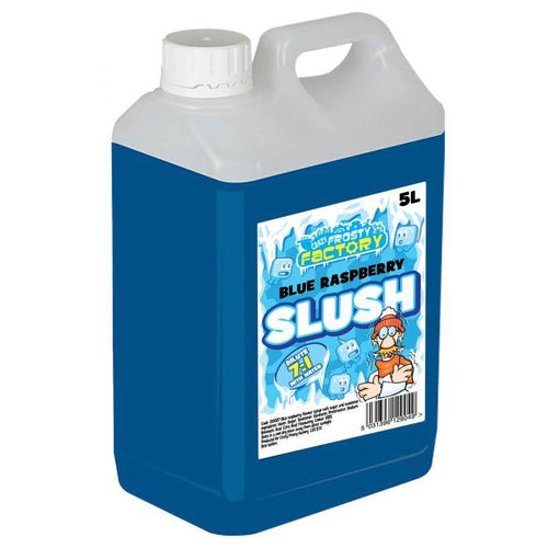 Crazy Frosty Factory Blue Raspberry Slush Syrup 5L - Fame Drinks