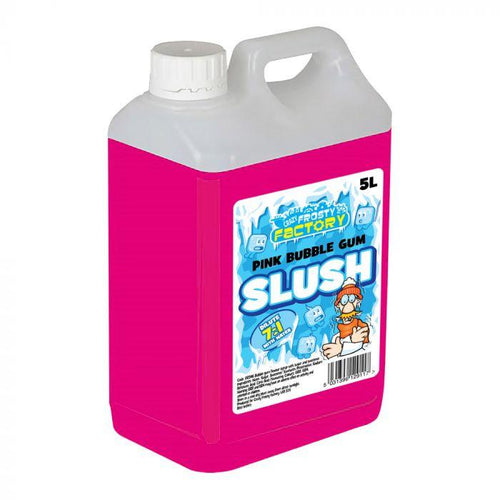Crazy Frosty Factory Pink Bubblegum Slush Syrup 5L - Fame Drinks