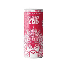 Load image into Gallery viewer, Green Monkey CBD 250ml (1 x 12) - Fame Drinks
