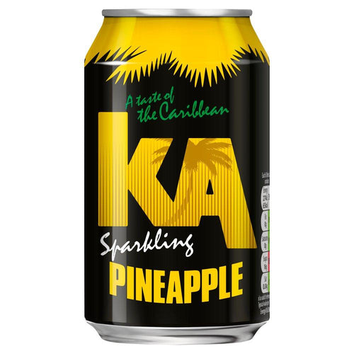 KA Sparkling Pineapple Drink 330ml - Fame Drinks
