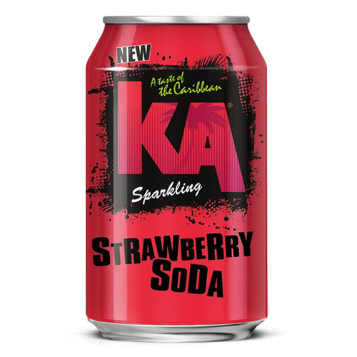 KA Sparkling Strawberry Soda 330ml (1 x 24) - Fame Drinks