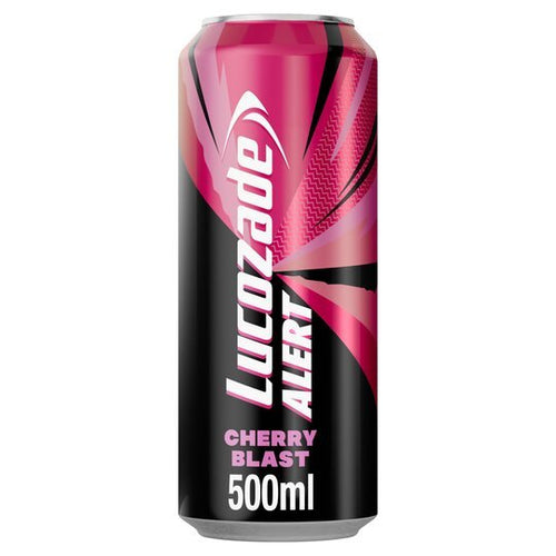Lucozade Alert Cherry Blast 500ml (1 x 12) - Fame Drinks