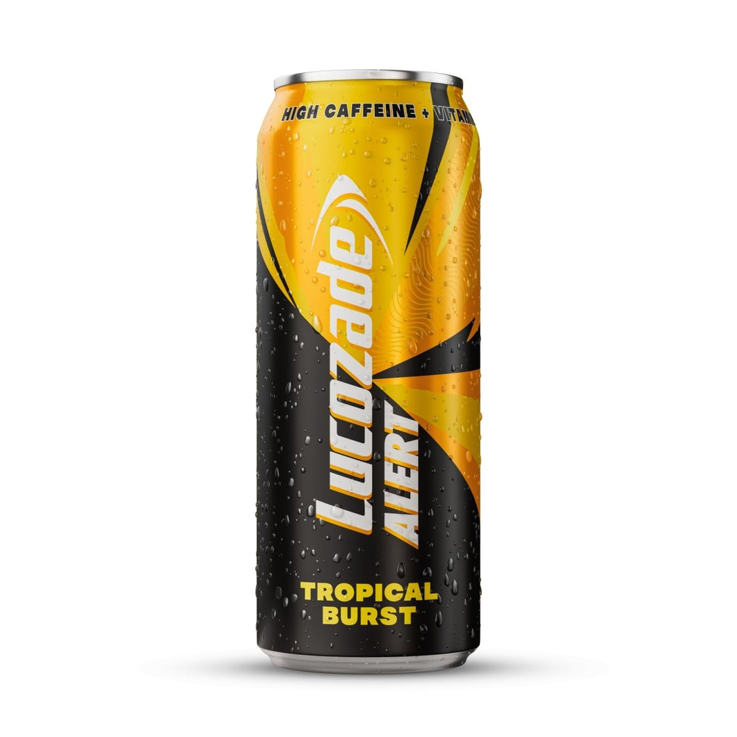 Lucozade Alert Tropical Burst 500ml (1 x 12) - Fame Drinks