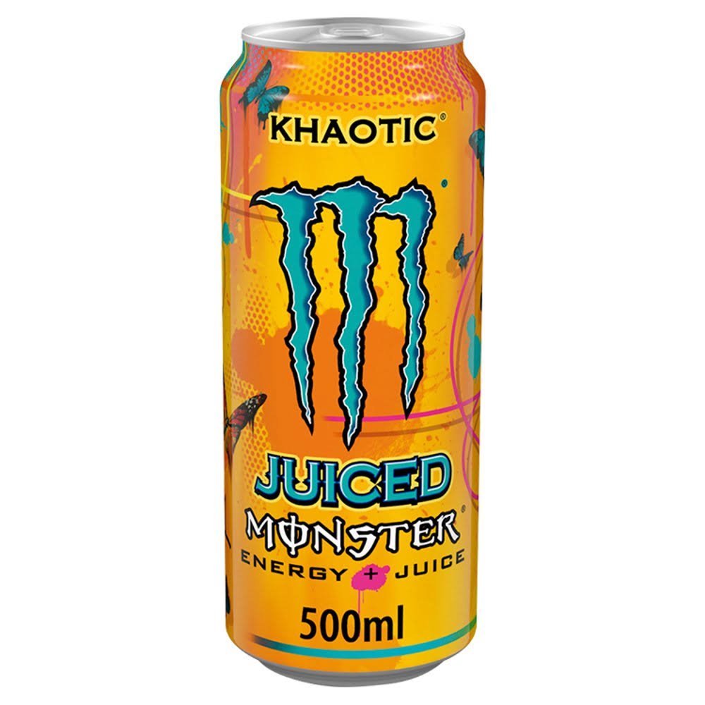 Monster energy khaotic 500ml (1x12) - Fame Drinks