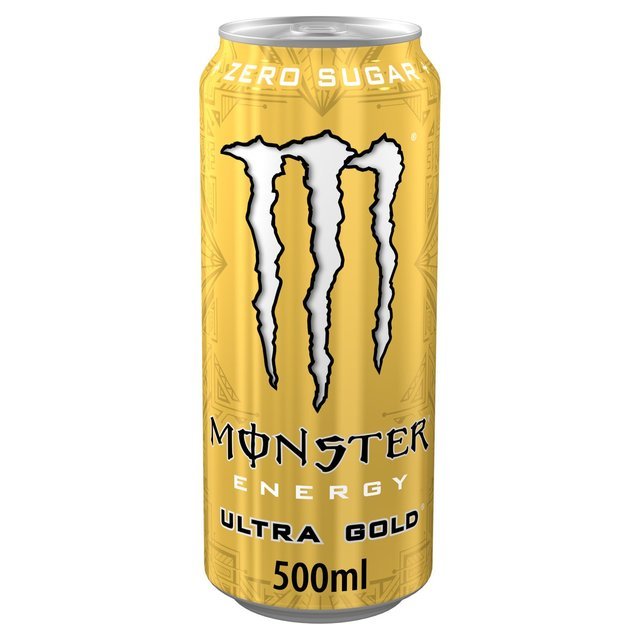 Monster Zero-Sugar Ultra Gold 500ml (1 x 12) - Fame Drinks