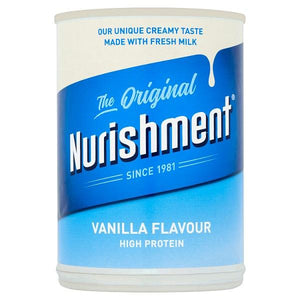 Nurishment Original Vanilla Flavour 400g (1 x 12) - Fame Drinks