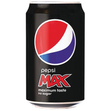 Load image into Gallery viewer, Pepsi Max Cans 330ml (1 x 24) - Fame Drinks
