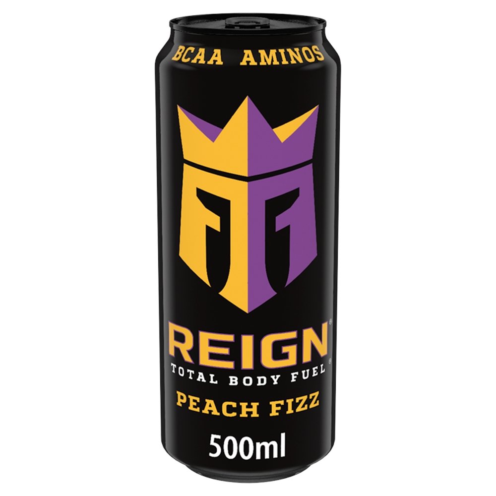 Reign Total Body Fuel Peach Fizz 500ml (1 x 12) - Fame Drinks