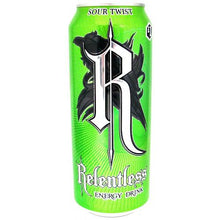 Load image into Gallery viewer, Relentless Sour twist Energy Drink 500ml - Fame Drinks
