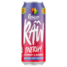 Load image into Gallery viewer, Rubicon Raw Energy 500ml (1 x 12) - Fame Drinks
