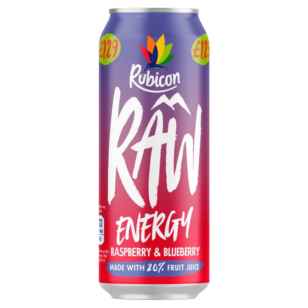 Rubicon Raw Energy 500ml (1 x 12) - Fame Drinks