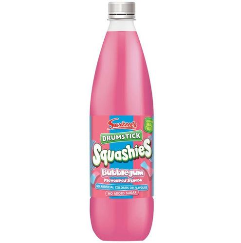 Swizzels Squashies Bubblegum Flavoured Squash 1L x 12 - Fame Drinks
