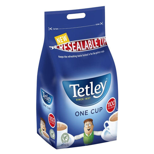 Tetley One Cup Tea Bags (1 x 1,100) - Fame Drinks