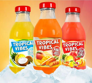 Tropical Vibes Mixed pack 300ml (1 × 5) - Fame Drinks