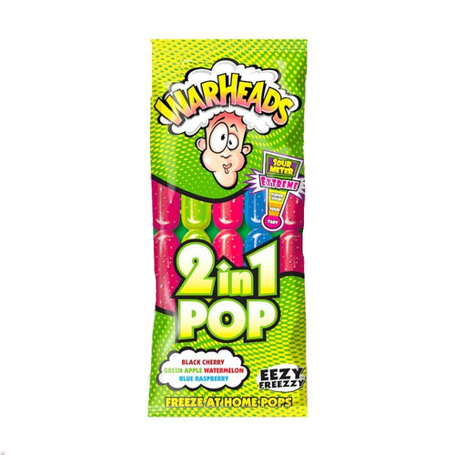 Warheads Sour 2in1 Freeze Pops Eezy Freezy 75ml (1 x 8) - Fame Drinks
